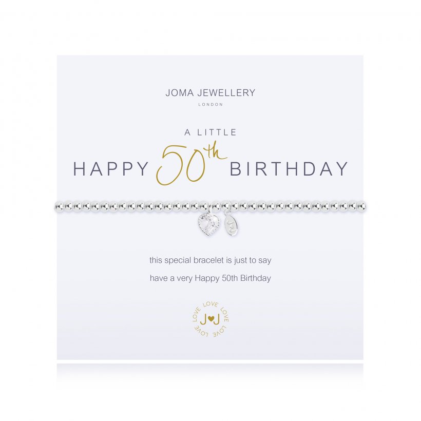 50th birthday joma jewellery bracelet