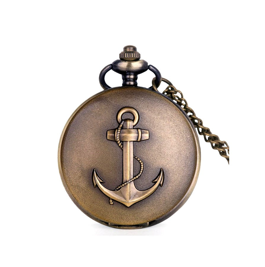 Anchor Quartz Pocket Watch Lu Lu's Gift Company