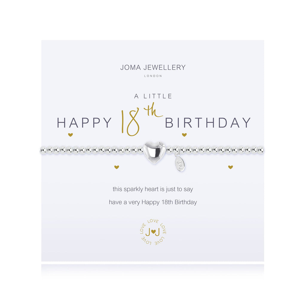 Happy 18th Birthday Joma Jewellery Bracelet