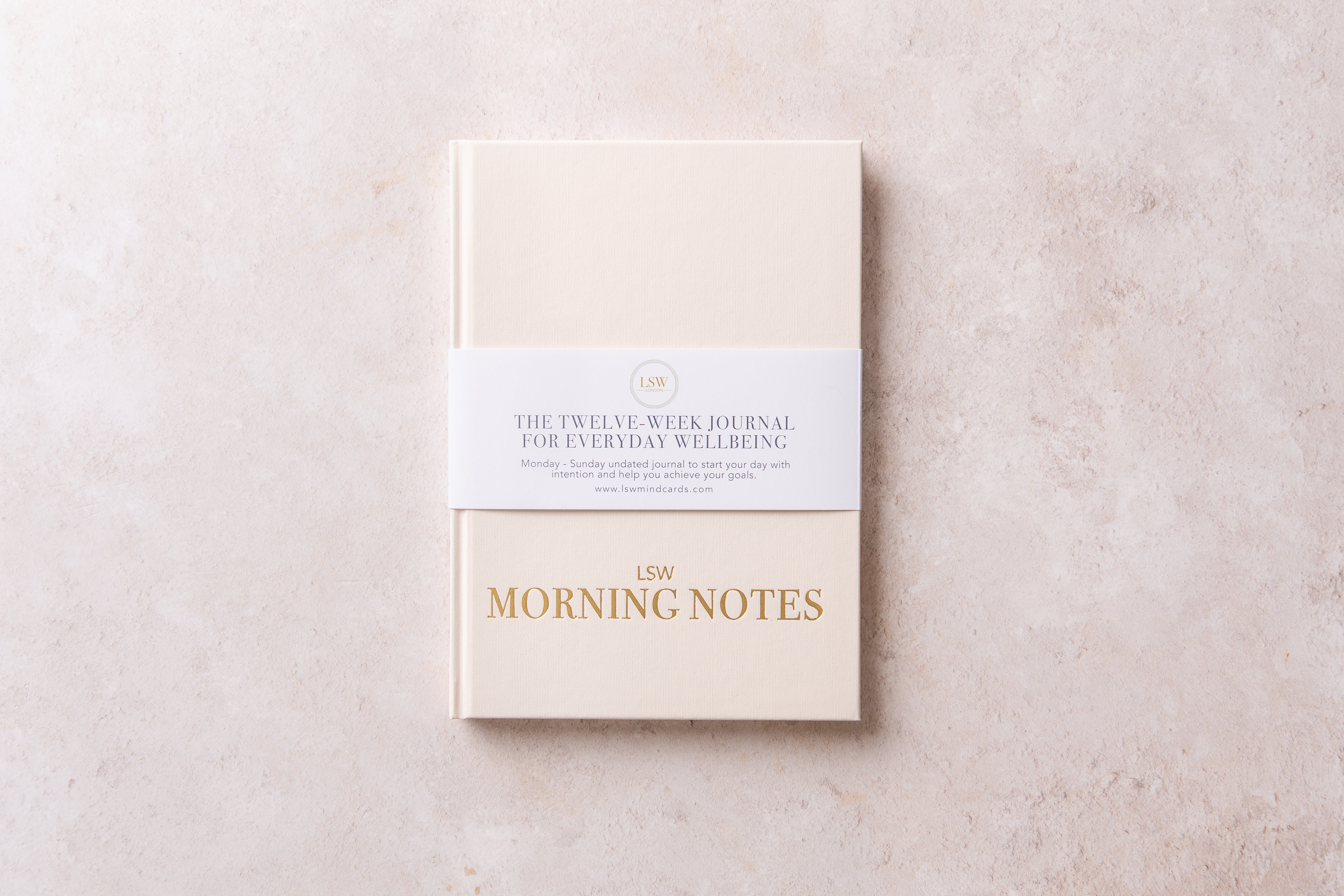 Lsw Notebook LSW Morning Notes - 3 Month Wellbeing Journal – Lu Lu's Gift Company