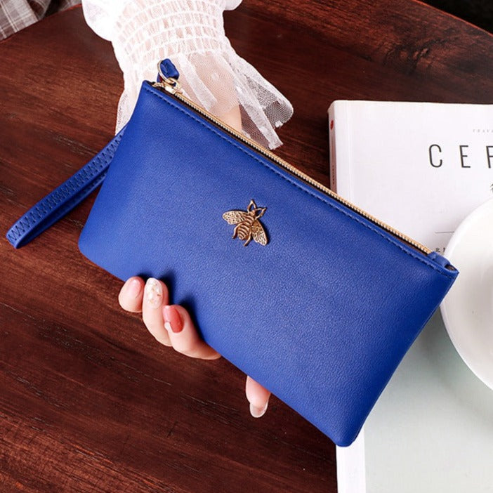 Luxury Blue Clutch Bag